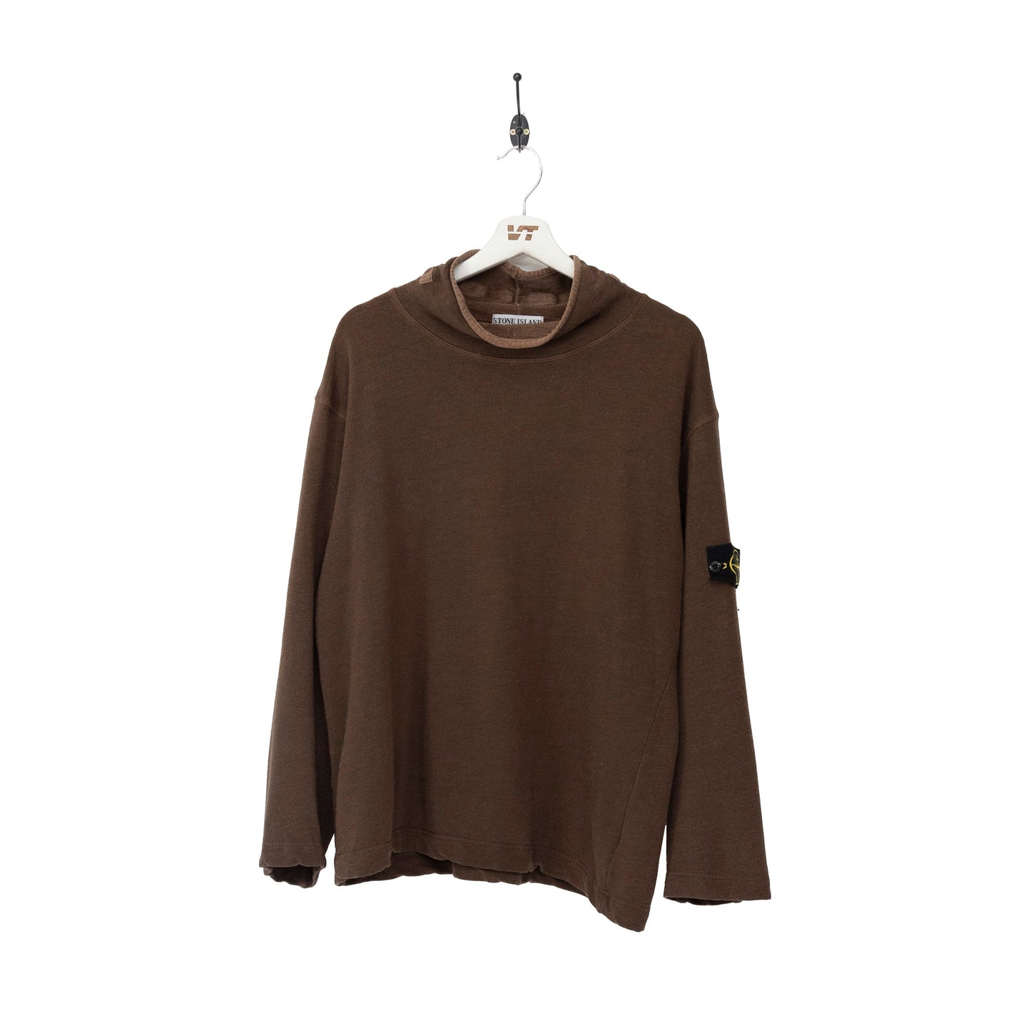 Stone Island by Paul Harvey A/W 2001 Brown Sweatshirt