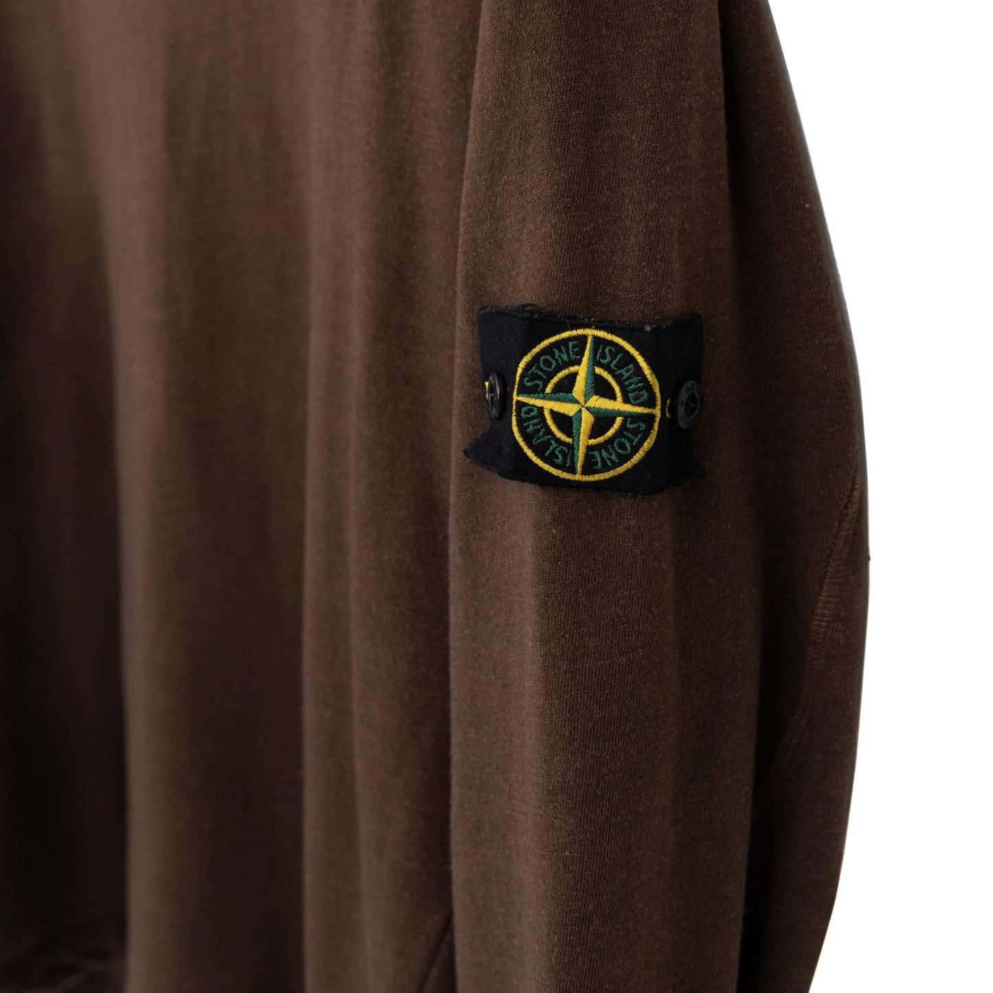 Stone Island by Paul Harvey A/W 2001 Brown Sweatshirt