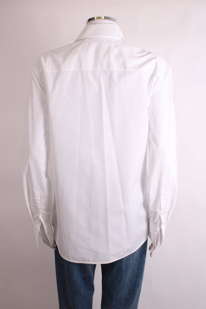 Jil Sander L/S Pleated Front Shirt White 2 | O/S, White
