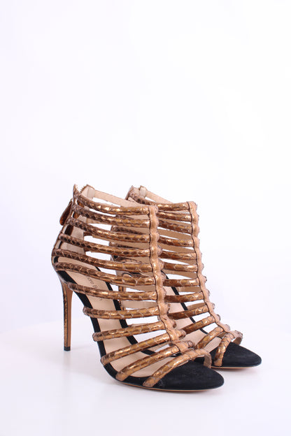 Alexandre Birman Shoes Gold 39.5 | O/S, Gold