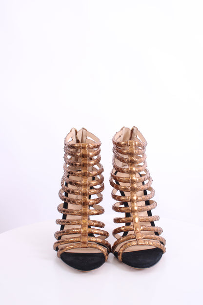 Alexandre Birman Shoes Gold 39.5 | O/S, Gold