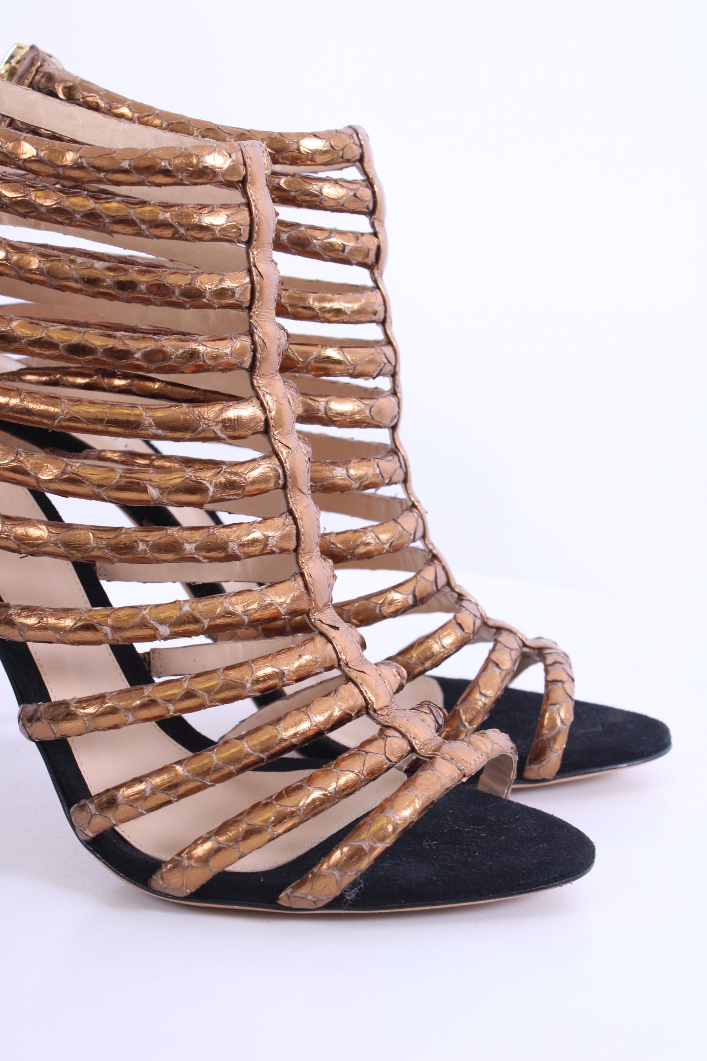 Alexandre Birman Shoes Gold 39.5 | O/S, Gold