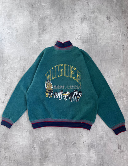 Emporio Armani Base Artica Quarter Zip Sweater