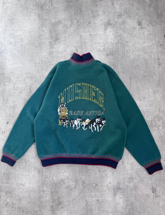 Emporio Armani Base Artica Quarter Zip Sweater