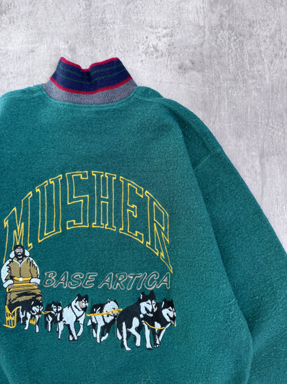 Emporio Armani Base Artica Quarter Zip Sweater