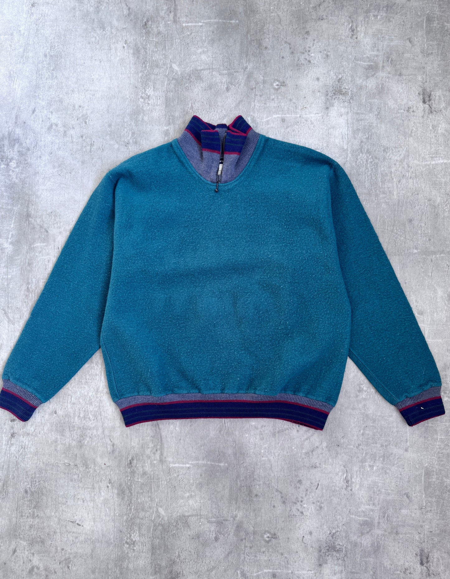 Emporio Armani Base Artica Quarter Zip Sweater