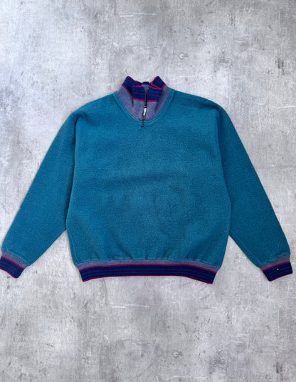 Emporio Armani Base Artica Quarter Zip Sweater