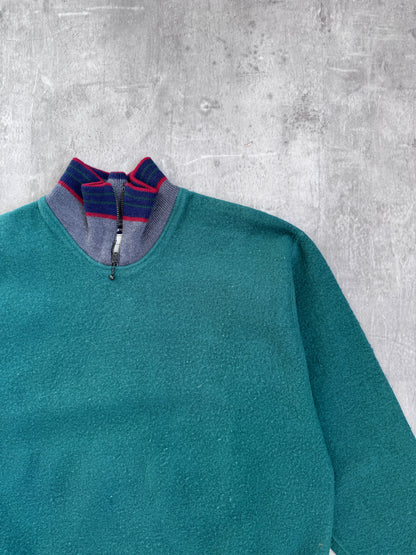 Emporio Armani Base Artica Quarter Zip Sweater