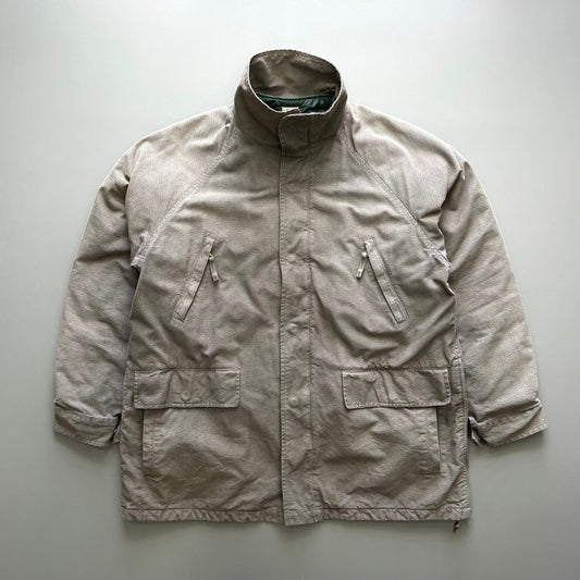 C.P. Company Brown & Green 1992 Ideas From Massimo Osti Liner Overcoat | X-Large, Multicoloured