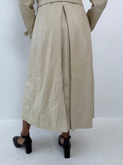 Butter Leather trench coat | Default Title, Butter