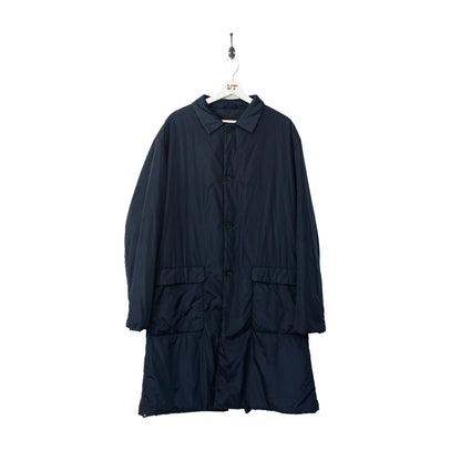 Prada Milano Longline Padded Nylon Coat