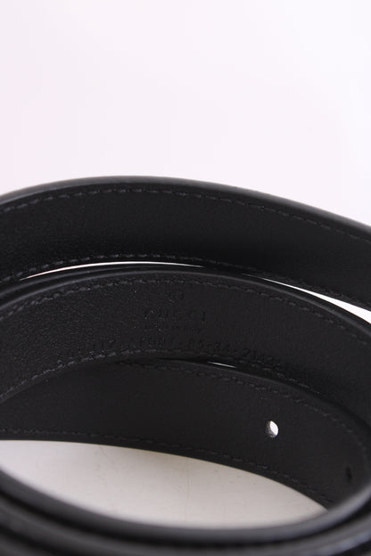 Gucci Marmont Skinny Belt Black 34 | O/S, Black