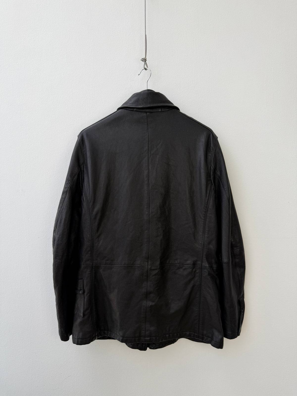 C.P. Company Black AW2008 Leather Multi-Pocket jacket | O/S, Black
