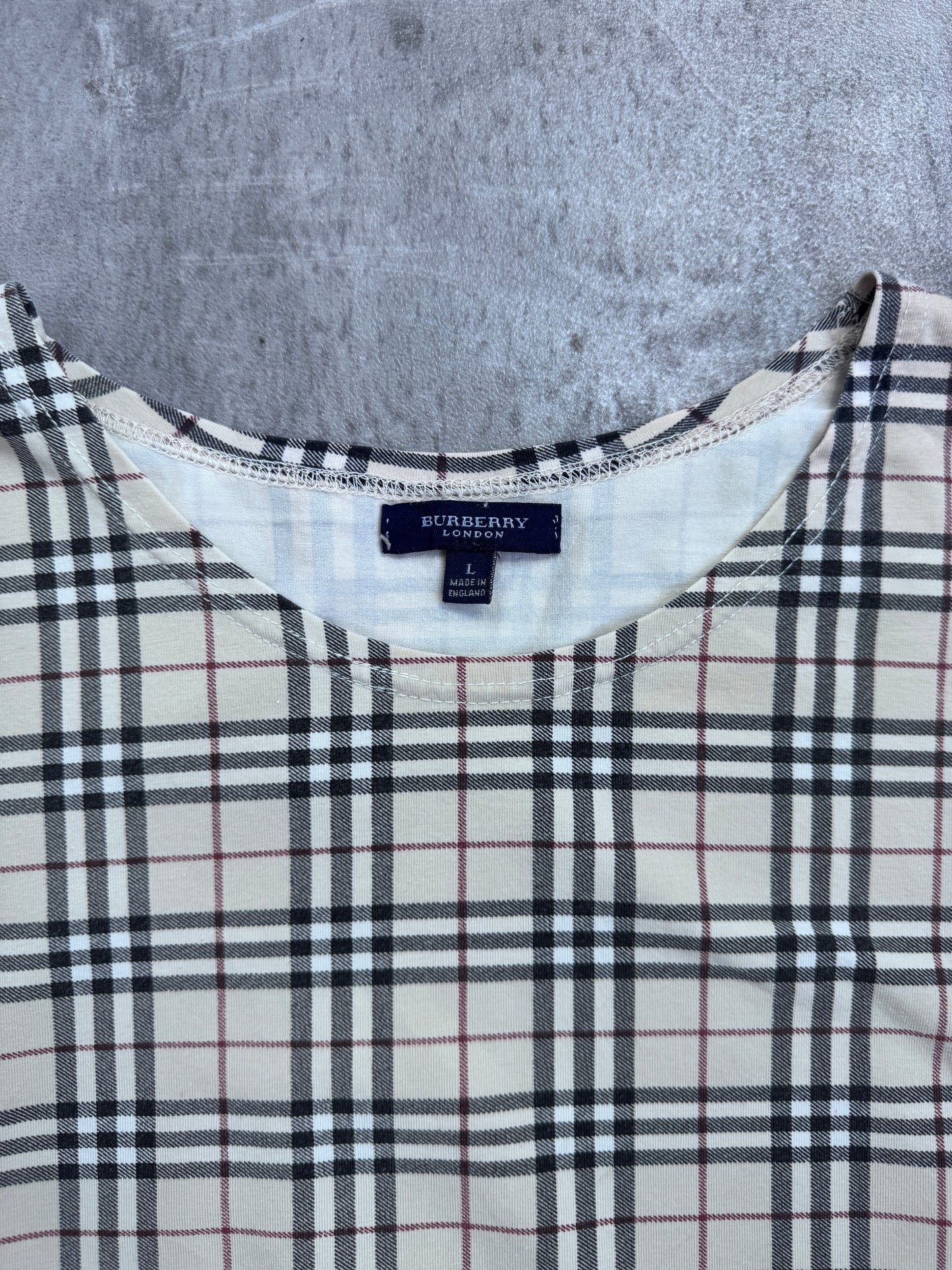 Burberry Nova Check Baby Tee
