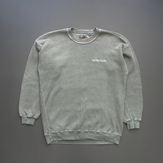 Armani Jeans Green 90s Ribbed Jumper | Small, Green