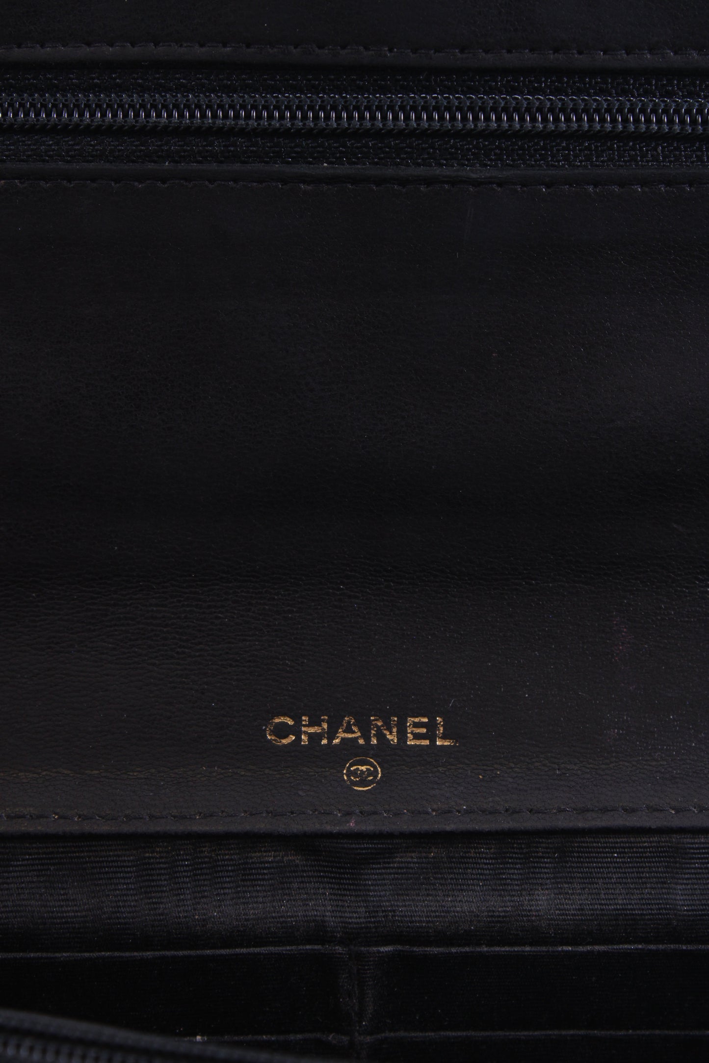 Chanel Vintage 94-96 Wallet on Chain Handbag Black | O/S, Black