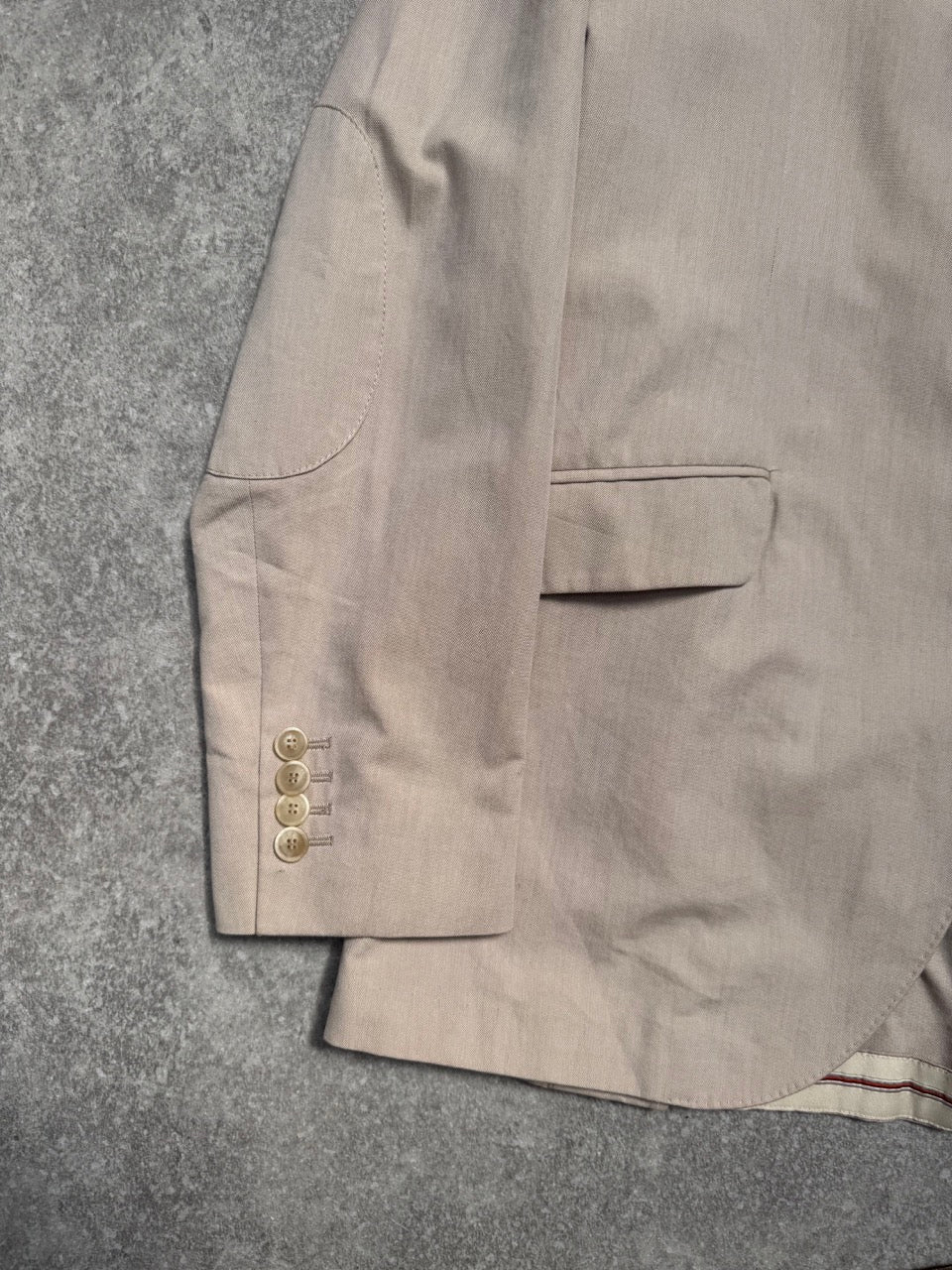 Loro Piana Beige Cotton Blazer