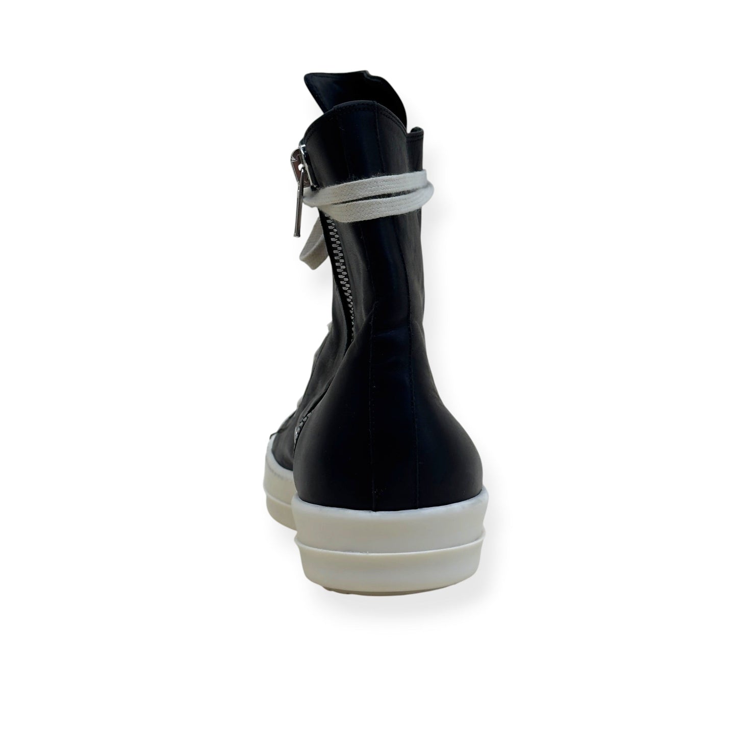 RICK OWENS RAMONES HIGH-TOP SNEAKER BLACK 45 / UK11 | UK 11, Black
