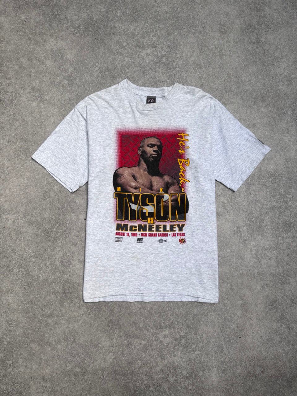 1995 Mike Tyson vs McNeely Graphic Tee