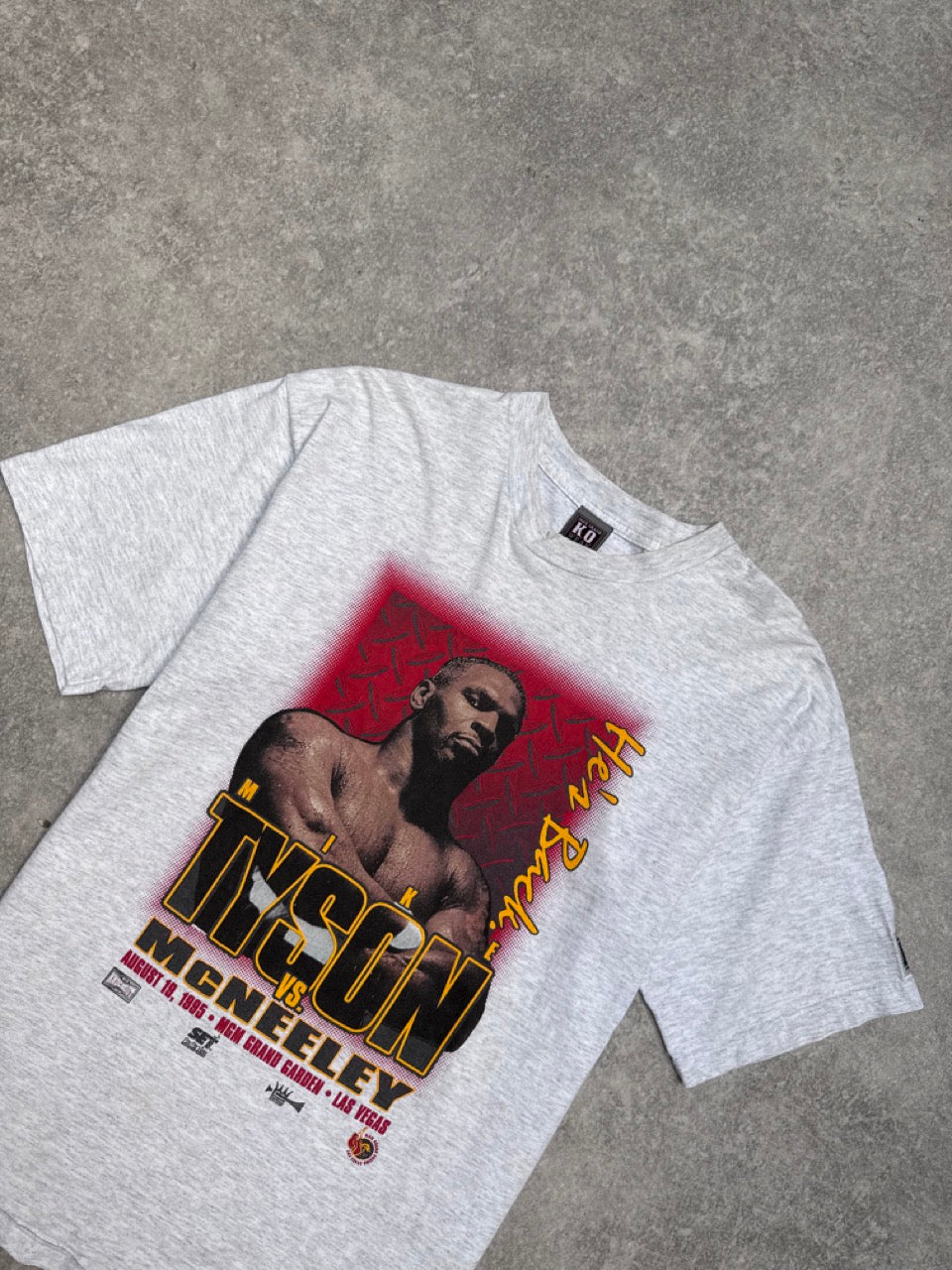 1995 Mike Tyson vs McNeely Graphic Tee