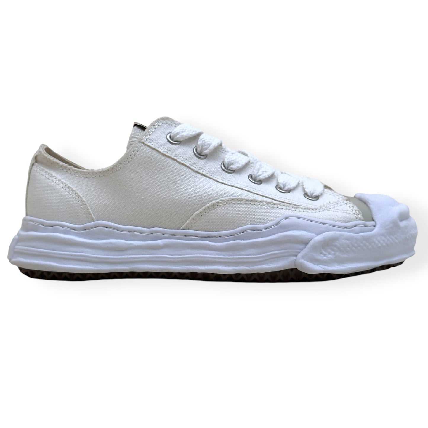MAISON MIHARA YASUHIRO PETERSON LOW-TOP SNEAKER WHITE 45 / UK11 | UK 11, White
