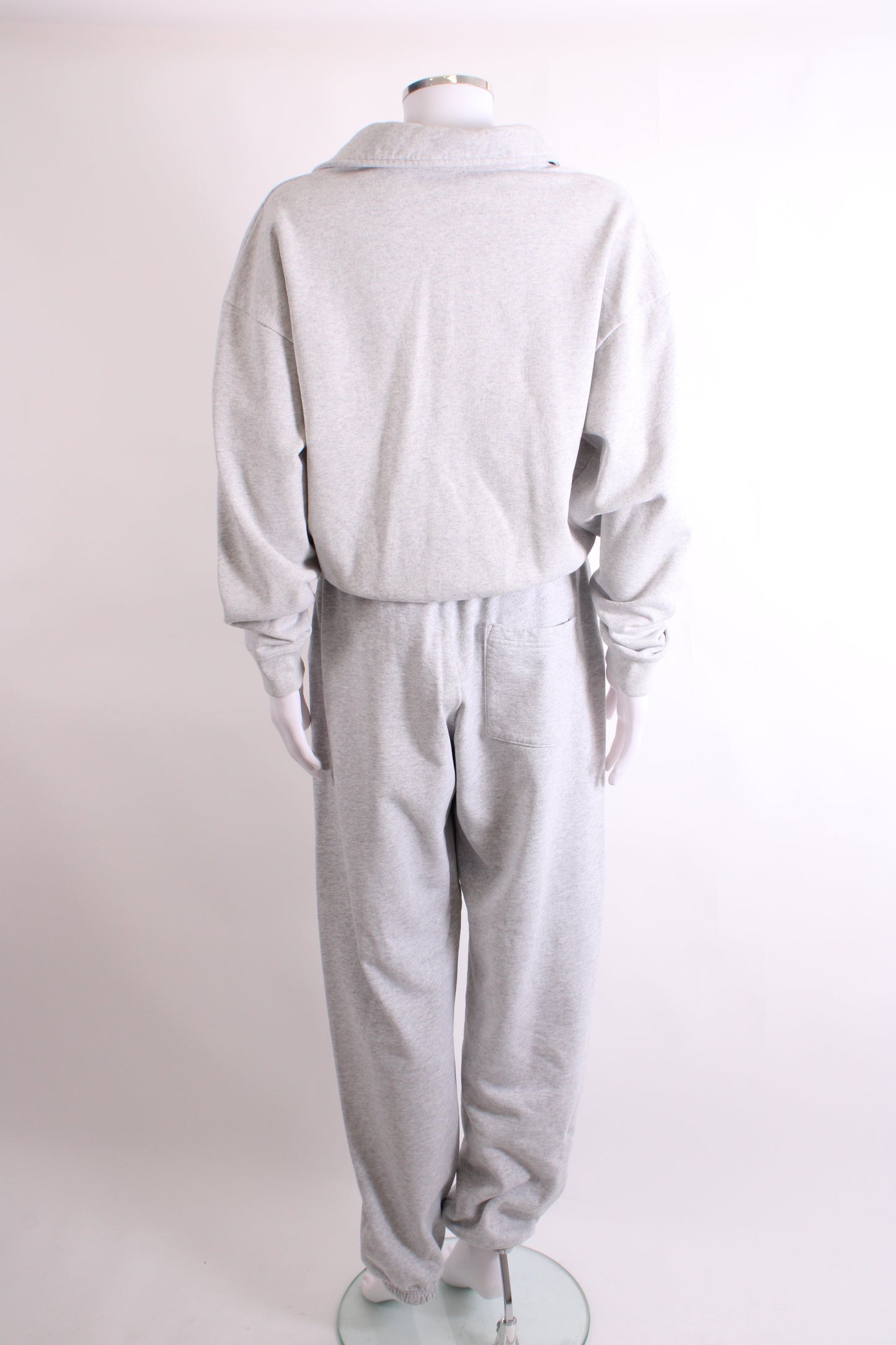 Sporty & Rich Sweatshirt / Jogger Co-ord Grey M | Medium, Grey
