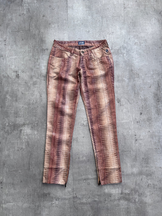 Jean Paul Gaultier Snakeskin Style Trousers SC: 5782