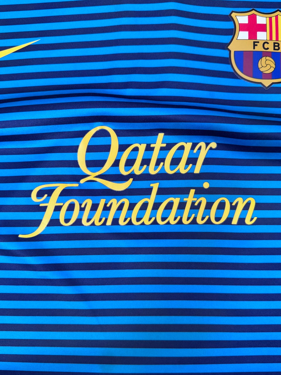 2012-2013 Barcelona 'Barca' Nike Football Shirt