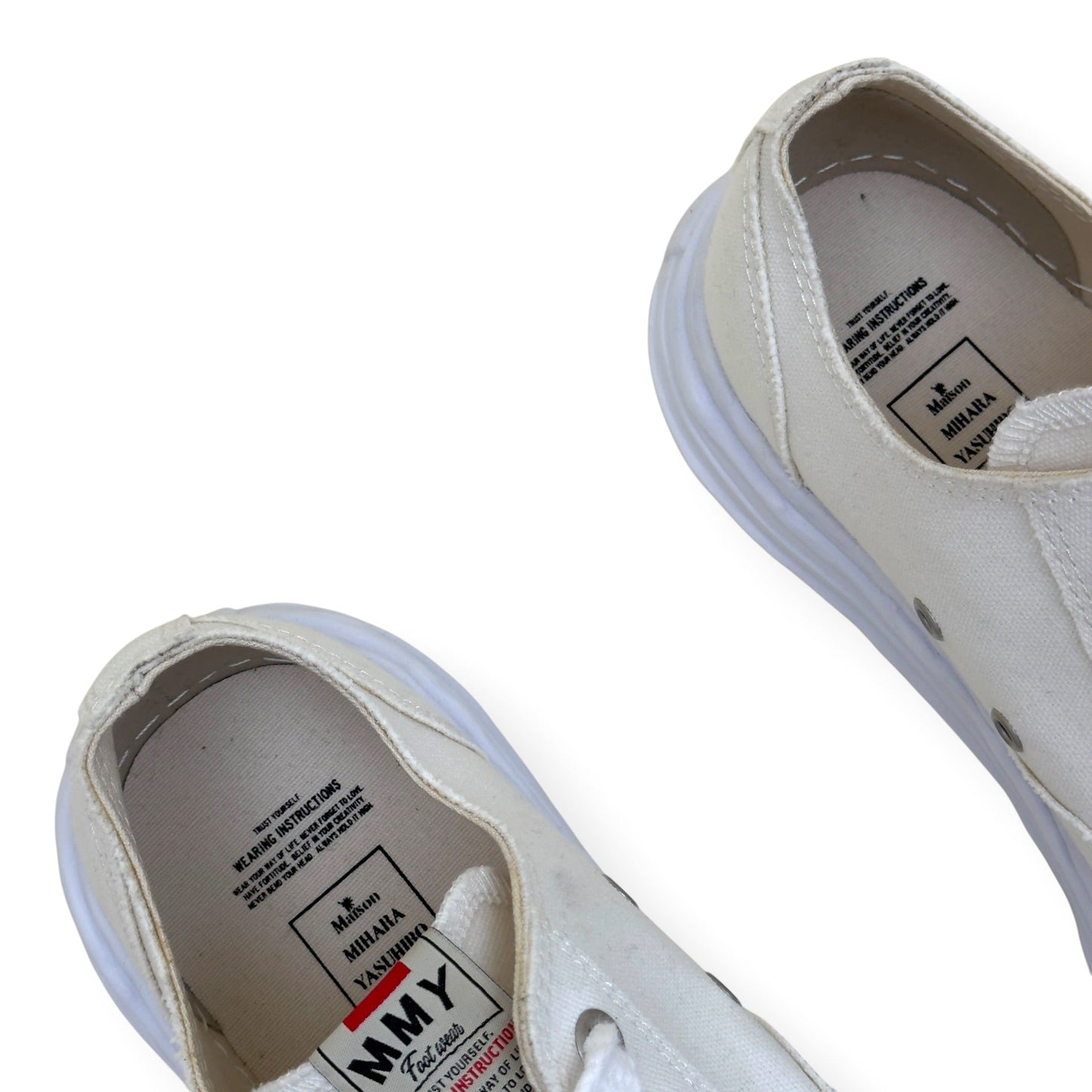 MAISON MIHARA YASUHIRO PETERSON LOW-TOP SNEAKER WHITE 45 / UK11 | UK 11, White
