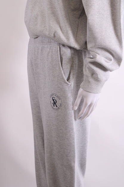 Sporty & Rich Sweatshirt / Jogger Co-ord Grey M | Medium, Grey