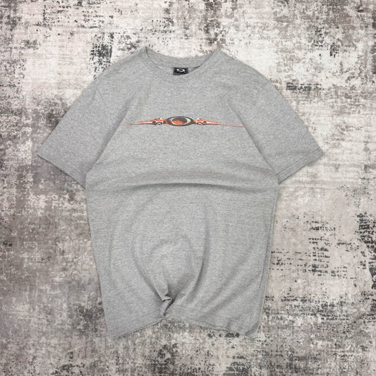 Vintage Oakley Software Graphic T-shirt (M) | Medium, Red