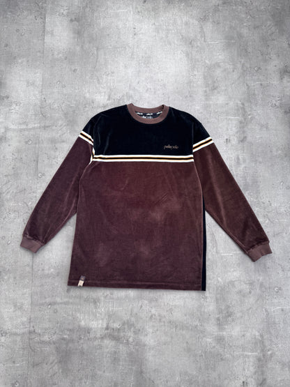Pelle Pelle Velour Tri Tone Sweater