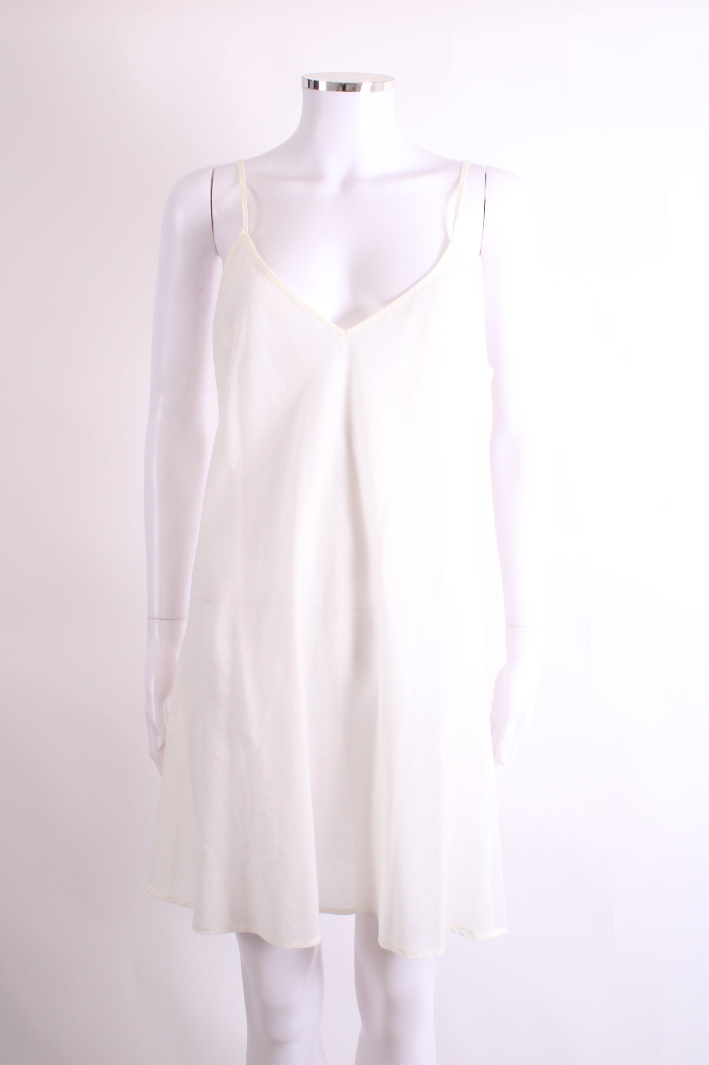 Alemais S/S Print Linen Dress Cream 12 | O/S, Cream