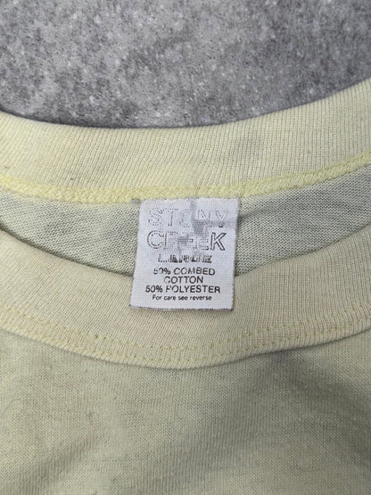 80s Budwiser Baltimore Yellow Single Stitch Tee