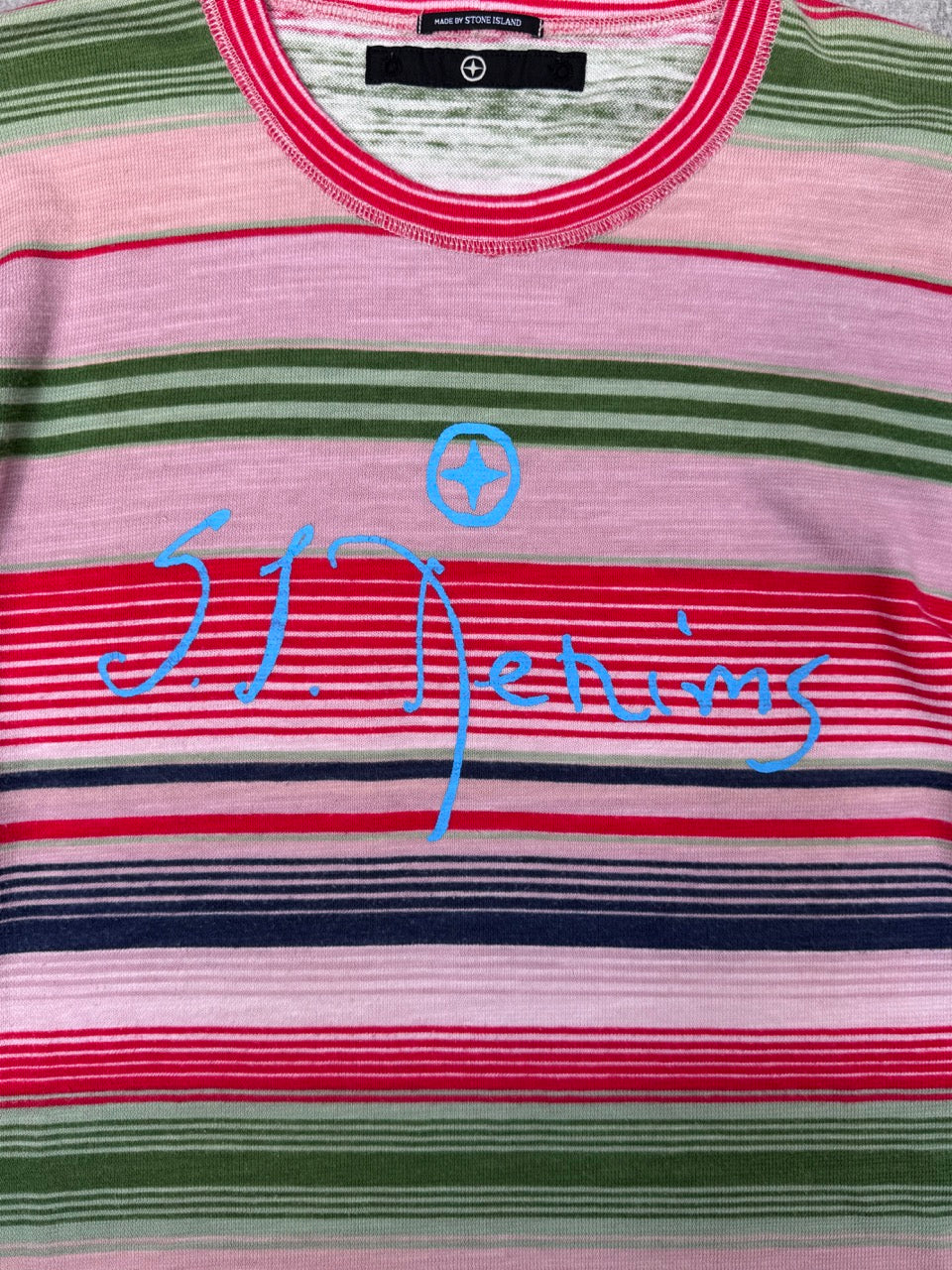 S/S 2016 Stone Island Denims Multi Stripe Sweatshirt