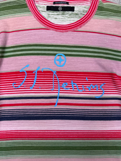 S/S 2016 Stone Island Denims Multi Stripe Sweatshirt