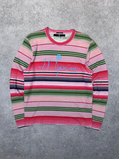 S/S 2016 Stone Island Denims Multi Stripe Sweatshirt