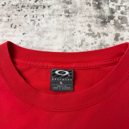 Vintage Oakley Software Sawblade Graphic T-shirt (L)