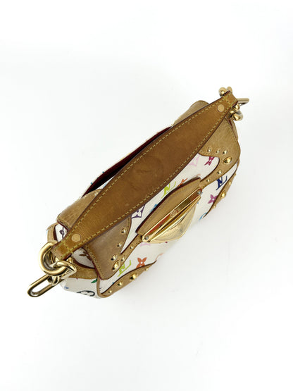 RARE Louis Vuitton Takashi Murakami Marilyn Shoulder Bag (2007) | O/S, White