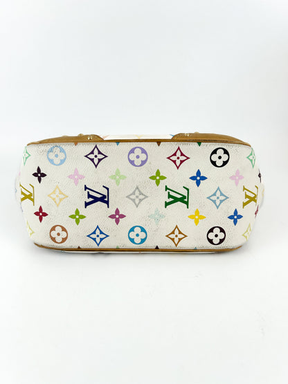 RARE Louis Vuitton Takashi Murakami Marilyn Shoulder Bag (2007) | O/S, White