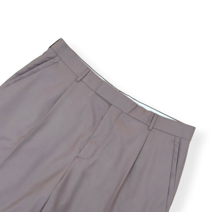 DIOR CASHMERE / WOOL PLEATED SHORTS TAUPE 52 / XL | XL, Taupe