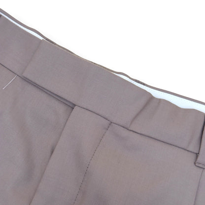 DIOR CASHMERE / WOOL PLEATED SHORTS TAUPE 52 / XL | XL, Taupe