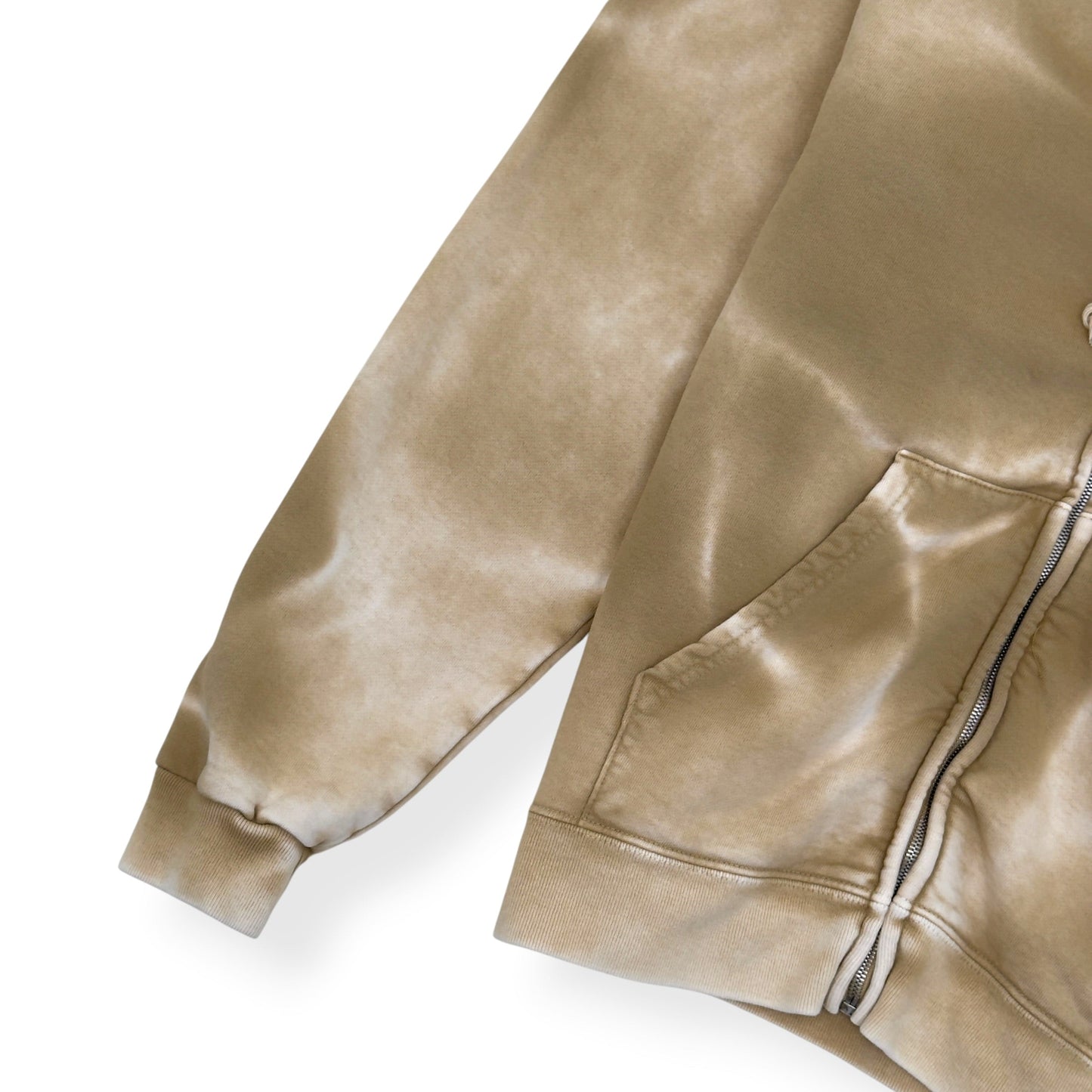 GALLERY DEPT. DEPT DE LA GALERIE ZIP-UP HOODIE TAN XL | XL, Tan