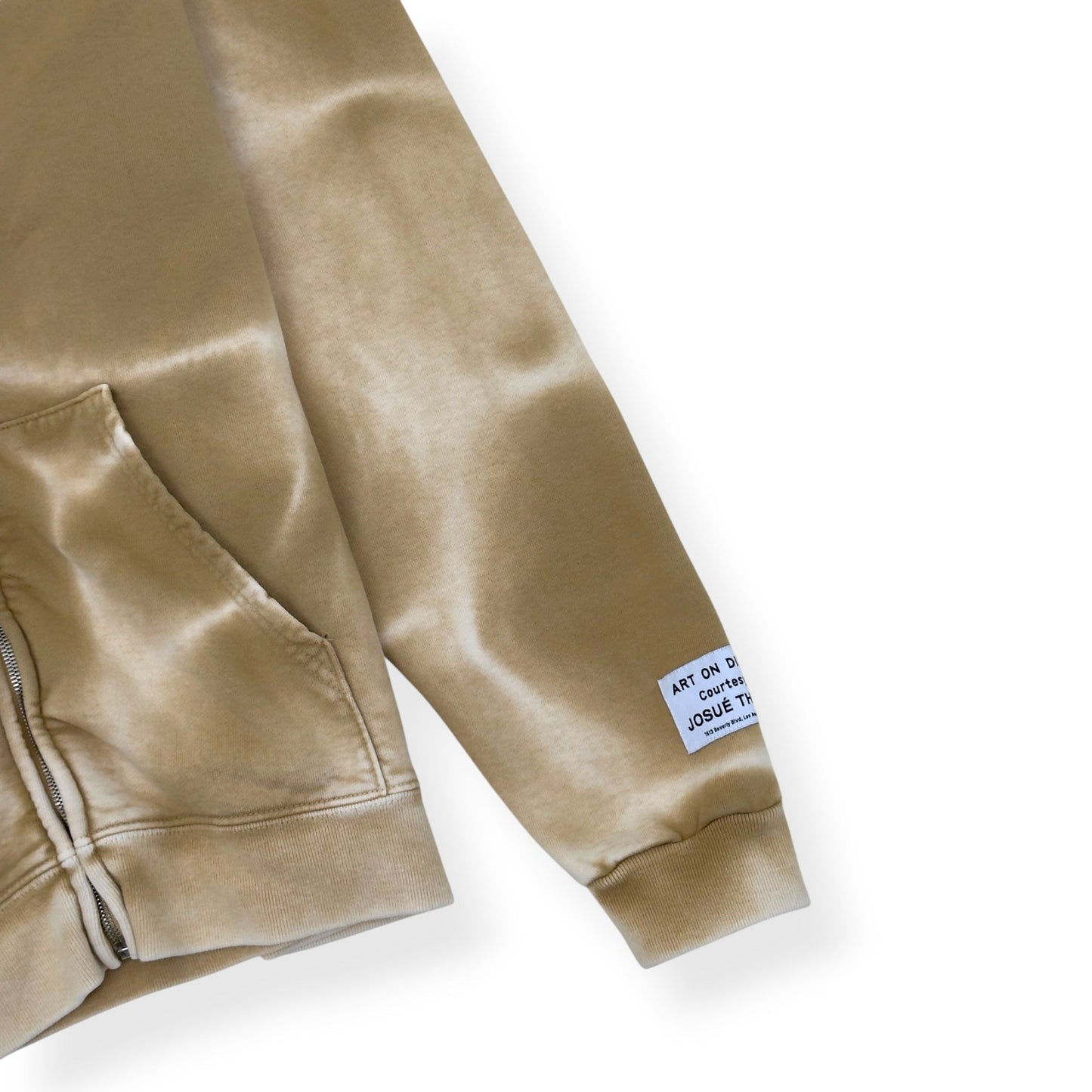 GALLERY DEPT. DEPT DE LA GALERIE ZIP-UP HOODIE TAN XL | XL, Tan
