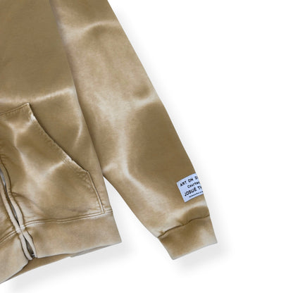 GALLERY DEPT. DEPT DE LA GALERIE ZIP-UP HOODIE TAN XL | XL, Tan
