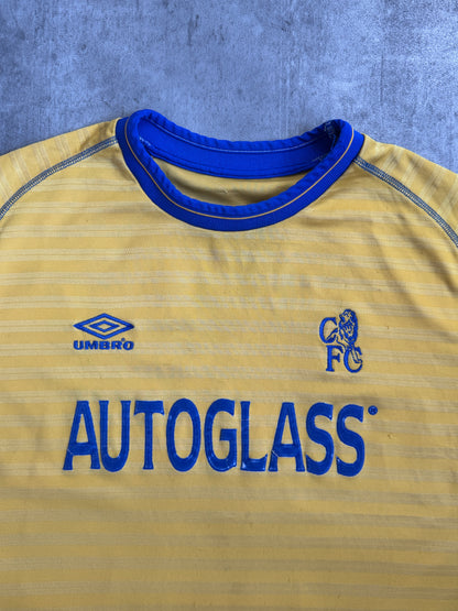 2000-01 Chelsea x Umbro 'Hasselbaink 9' Away Football Tee