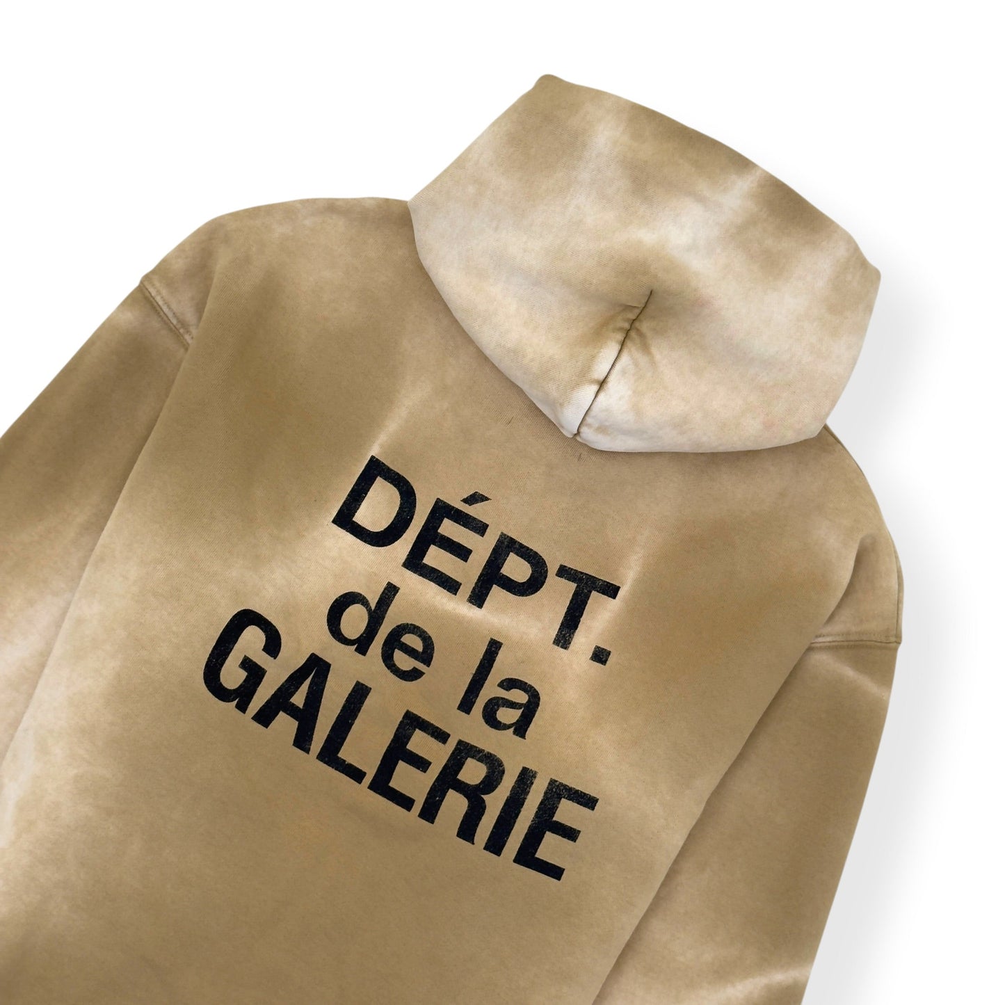 GALLERY DEPT. DEPT DE LA GALERIE ZIP-UP HOODIE TAN XL | XL, Tan