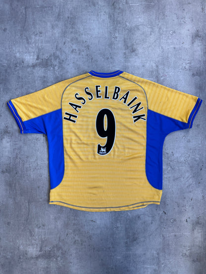 2000-01 Chelsea x Umbro 'Hasselbaink 9' Away Football Tee