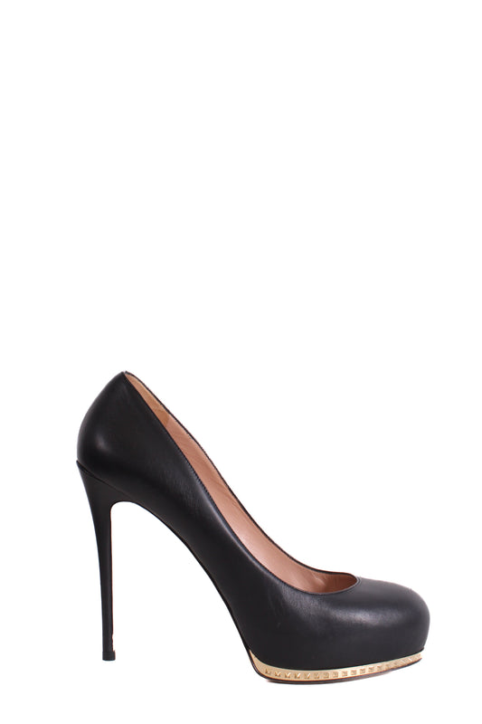 Valentino Shoes Black 38.5 | O/S, Black