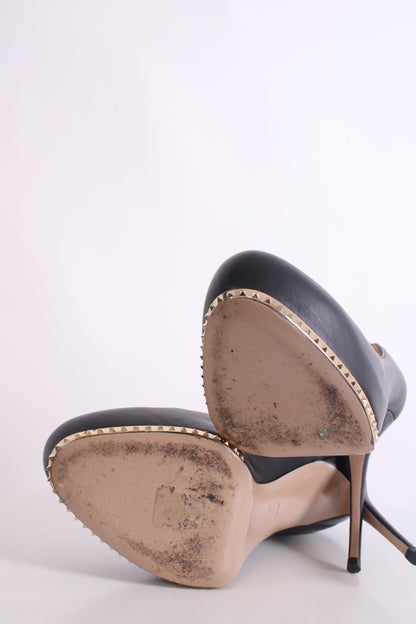 Valentino Shoes Black 38.5 | O/S, Black